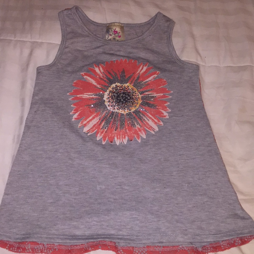 Girls Sparkly Tank Top🌺